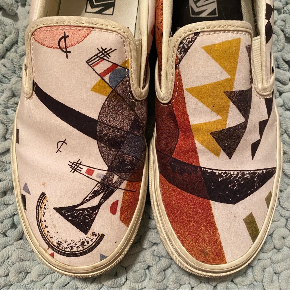 Vans X MOMA Collab kandinsky slip